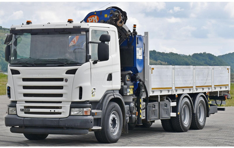 Scania G 420 - Sal/ Açık kasa kamyon, Vinçli kamyon: fotoğraf 3 Scania G 420 - Sal/ Açık kasa kamyon, Vinçli kamyon: fotoğraf 3
