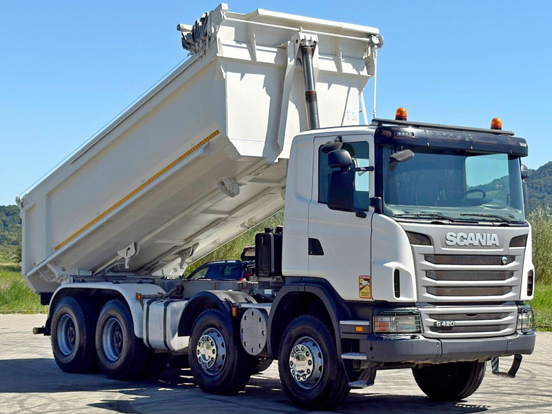 Scania G 420 * KIPPER * 8x4 * TOPZUSTAND - Damperli kamyon: fotoğraf 3 Scania G 420 * KIPPER * 8x4 * TOPZUSTAND - Damperli kamyon: fotoğraf 3