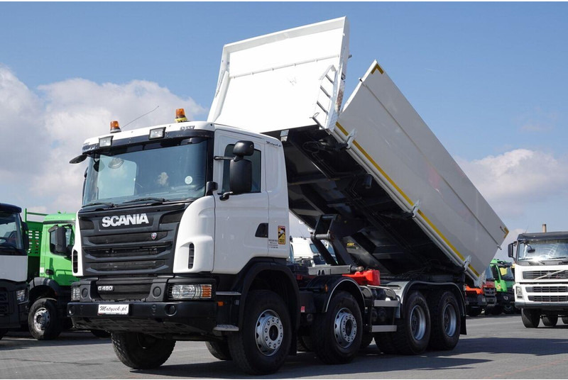 Scania G 480 / 8x4 / WYWROTKA / HYDROBURTA / BORDMATIC / MANUAL - Damperli kamyon: fotoğraf 1 Scania G 480 / 8x4 / WYWROTKA / HYDROBURTA / BORDMATIC / MANUAL - Damperli kamyon: fotoğraf 1