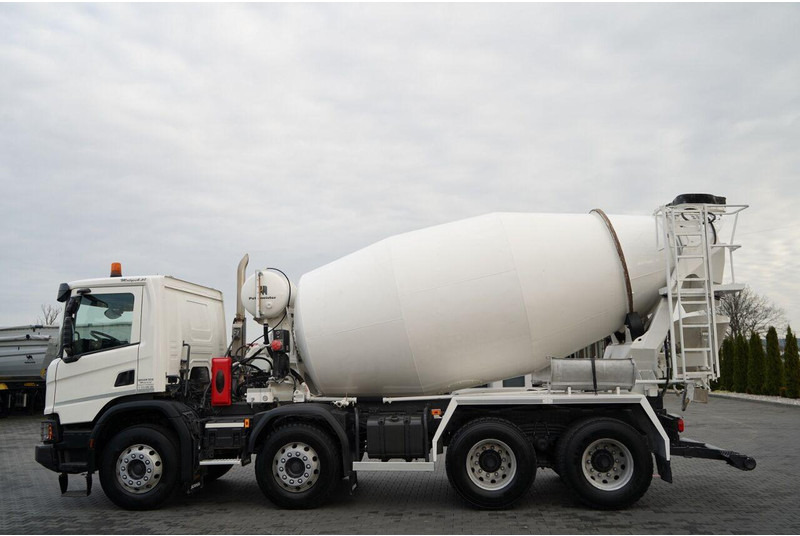 Scania P 410 / 8x4 / BETONOMIESZARKA / GRUSZKA / PUTZMEISTER / 9m3 / AU - Transmikser: fotoğraf 2 Scania P 410 / 8x4 / BETONOMIESZARKA / GRUSZKA / PUTZMEISTER / 9m3 / AU - Transmikser: fotoğraf 2