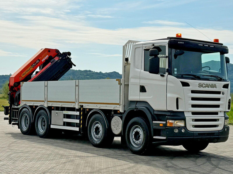 Scania R 420 PRITSCHE 6,47 m * PK 44002/FUNK * 8x4 /TOP - Sal/ Açık kasa kamyon, Vinçli kamyon: fotoğraf 3 Scania R 420 PRITSCHE 6,47 m * PK 44002/FUNK * 8x4 /TOP - Sal/ Açık kasa kamyon, Vinçli kamyon: fotoğraf 3