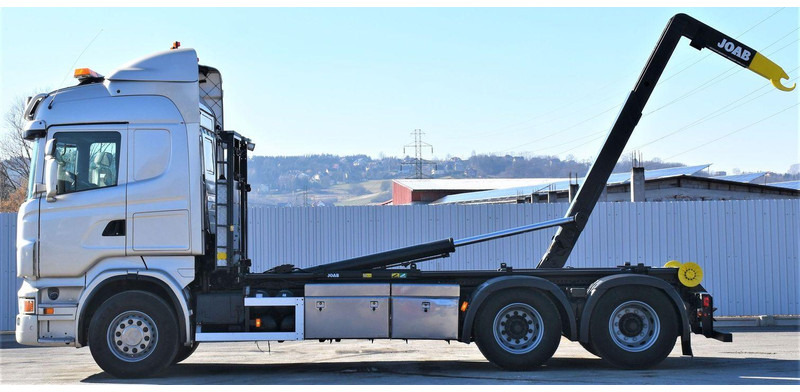 Scania R 480 Abrollkipper * 6x4 * Top Zustand ! - Kancalı yükleyici kamyon: fotoğraf 5 Scania R 480 Abrollkipper * 6x4 * Top Zustand ! - Kancalı yükleyici kamyon: fotoğraf 5