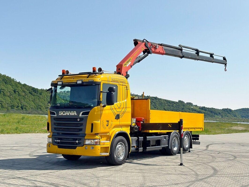 Scania R 500 * PK 26002 EH + FUNK * TOPZUSTAND - Sal/ Açık kasa kamyon, Vinçli kamyon: fotoğraf 2 Scania R 500 * PK 26002 EH + FUNK * TOPZUSTAND - Sal/ Açık kasa kamyon, Vinçli kamyon: fotoğraf 2