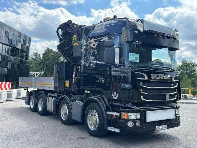 Scania R560 8x2 PALFINGER PK 92002 SH Fly Jib Winch 5t - Sal/ Açık kasa kamyon, Vinçli kamyon: fotoğraf 3 Scania R560 8x2 PALFINGER PK 92002 SH Fly Jib Winch 5t - Sal/ Açık kasa kamyon, Vinçli kamyon: fotoğraf 3