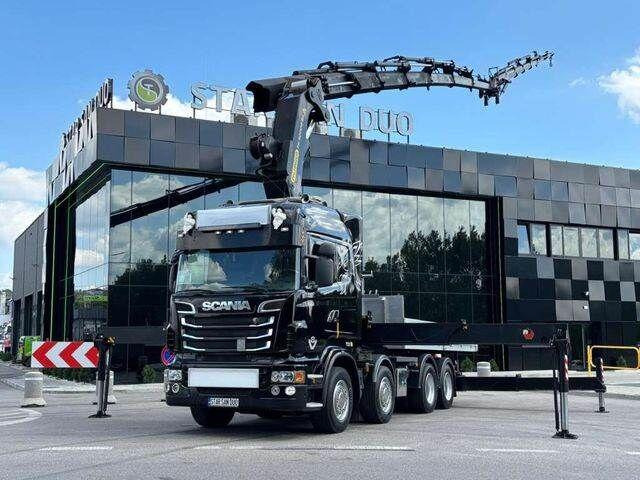 Scania R560 8x2 PALFINGER PK 92002 SH Fly Jib Winch 5t - Sal/ Açık kasa kamyon, Vinçli kamyon: fotoğraf 4 Scania R560 8x2 PALFINGER PK 92002 SH Fly Jib Winch 5t - Sal/ Açık kasa kamyon, Vinçli kamyon: fotoğraf 4