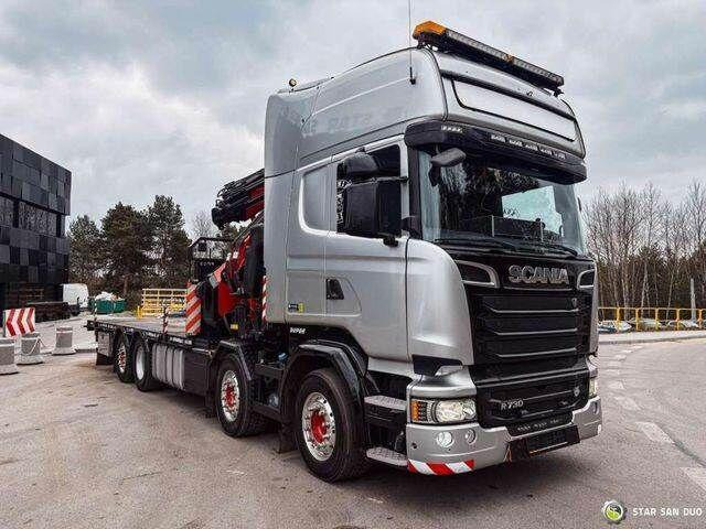 Scania R730 8x2 Fassi F990 Fly Jib 30m Crane Euro 6 - Sal/ Açık kasa kamyon, Vinçli kamyon: fotoğraf 3 Scania R730 8x2 Fassi F990 Fly Jib 30m Crane Euro 6 - Sal/ Açık kasa kamyon, Vinçli kamyon: fotoğraf 3