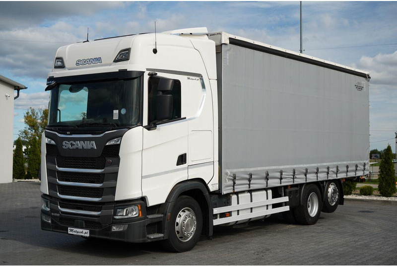 Scania S 450 / SOLÓWKA / 6X2 / OŚ PODNOSZONA / 2019 / - Tenteli kamyon: fotoğraf 4 Scania S 450 / SOLÓWKA / 6X2 / OŚ PODNOSZONA / 2019 / - Tenteli kamyon: fotoğraf 4