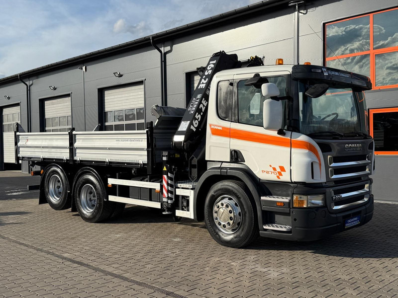 Scania SCANIA P270 6x2 wywrotka 3-stronna + HDS TEREX ATLAS 165.2E - Damperli kamyon, Vinçli kamyon: fotoğraf 4 Scania SCANIA P270 6x2 wywrotka 3-stronna + HDS TEREX ATLAS 165.2E - Damperli kamyon, Vinçli kamyon: fotoğraf 4