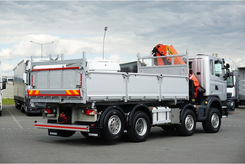 Scanvo G 400 / E 5 / 8 X 4 / 4 x 4 / WYWROTKA + HDS / TRIDEM / PALFINGE - Damperli kamyon, Vinçli kamyon: fotoğraf 5 Scanvo G 400 / E 5 / 8 X 4 / 4 x 4 / WYWROTKA + HDS / TRIDEM / PALFINGE - Damperli kamyon, Vinçli kamyon: fotoğraf 5