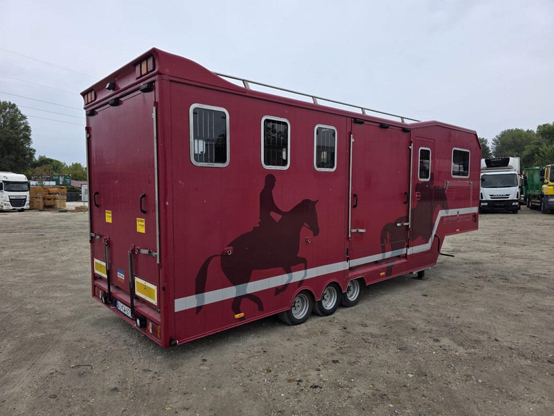 VELDHUIZEN P27-3 BE Horse Transporter semi trailer - Araba taşıyıcı dorse: fotoğraf 1 VELDHUIZEN P27-3 BE Horse Transporter semi trailer - Araba taşıyıcı dorse: fotoğraf 1