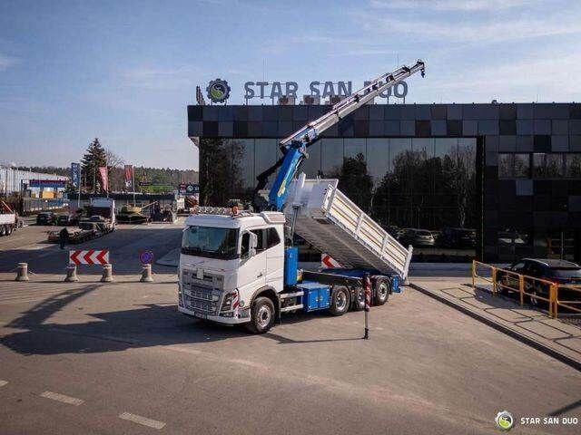 Volvo FH 16.550 8x4 Palfinger PK 34002-SH Crane Kippe - Damperli kamyon, Vinçli kamyon: fotoğraf 3 Volvo FH 16.550 8x4 Palfinger PK 34002-SH Crane Kippe - Damperli kamyon, Vinçli kamyon: fotoğraf 3