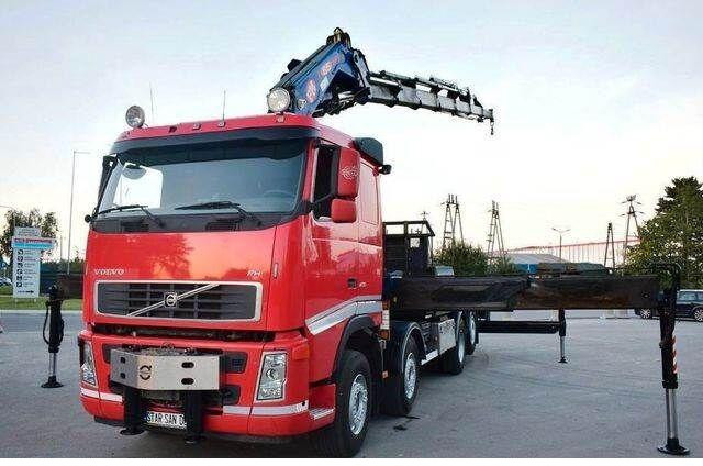 Volvo FH 400 8x2 PM 85 85027 KRAN cran - Sal/ Açık kasa kamyon, Vinçli kamyon: fotoğraf 1 Volvo FH 400 8x2 PM 85 85027 KRAN cran - Sal/ Açık kasa kamyon, Vinçli kamyon: fotoğraf 1