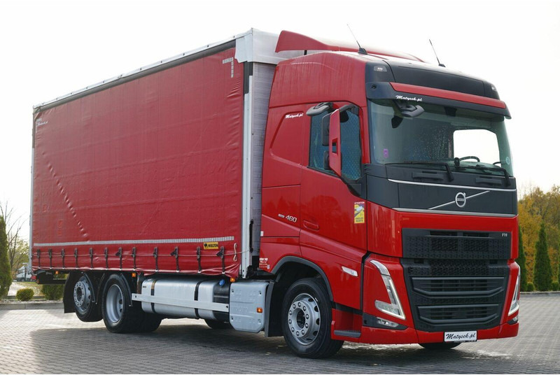 Volvo FH 460 / SOLÓWKA / I-SAVE / I-PARK COOL / OŚ PODNOSZONA SKRĘTNA - Tenteli kamyon: fotoğraf 1 Volvo FH 460 / SOLÓWKA / I-SAVE / I-PARK COOL / OŚ PODNOSZONA SKRĘTNA - Tenteli kamyon: fotoğraf 1