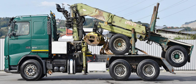 Volvo FH 500 * LOGLIFT F251 S80A + Anhänger /6x4 - Tomruk kamyonu, Vinçli kamyon: fotoğraf 3 Volvo FH 500 * LOGLIFT F251 S80A + Anhänger /6x4 - Tomruk kamyonu, Vinçli kamyon: fotoğraf 3