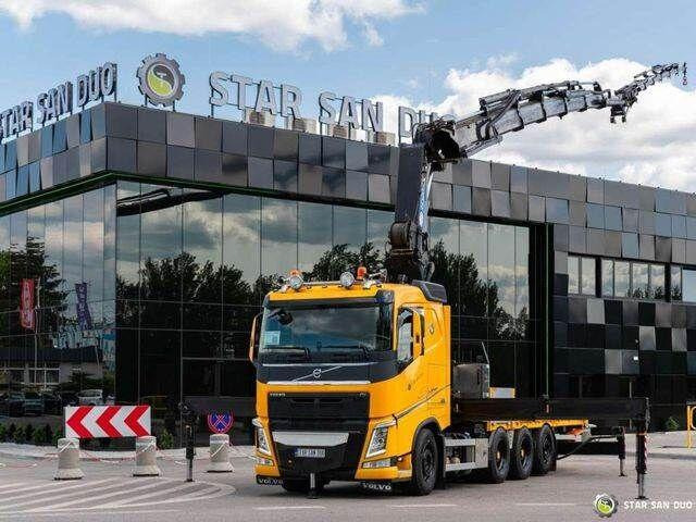 Volvo FH 540 8x4 HMF 6020 Fly Jib Winch - Sal/ Açık kasa kamyon, Vinçli kamyon: fotoğraf 1 Volvo FH 540 8x4 HMF 6020 Fly Jib Winch - Sal/ Açık kasa kamyon, Vinçli kamyon: fotoğraf 1