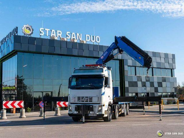 Volvo FH480 8x2 HMF 6020-OK6 Kran Crane 2016 - Sal/ Açık kasa kamyon, Vinçli kamyon: fotoğraf 4 Volvo FH480 8x2 HMF 6020-OK6 Kran Crane 2016 - Sal/ Açık kasa kamyon, Vinçli kamyon: fotoğraf 4