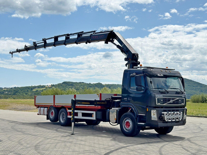 Volvo FM 440 * HIAB 288 E - 8 HIPRO/FUNK * TOPZUSTAND - Sal/ Açık kasa kamyon, Vinçli kamyon: fotoğraf 2 Volvo FM 440 * HIAB 288 E - 8 HIPRO/FUNK * TOPZUSTAND - Sal/ Açık kasa kamyon, Vinçli kamyon: fotoğraf 2