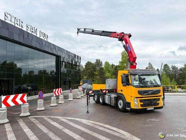 Volvo FM 460 6x4x4 HMF 3220 Crane HDS - Sal/ Açık kasa kamyon, Vinçli kamyon: fotoğraf 5 Volvo FM 460 6x4x4 HMF 3220 Crane HDS - Sal/ Açık kasa kamyon, Vinçli kamyon: fotoğraf 5