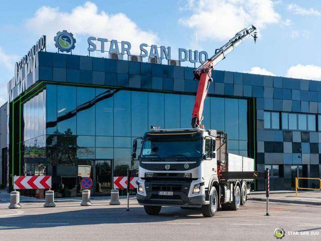 Volvo FMX 420 6x2 PALFINGER PK 18002 EH Crane Rotator - Sal/ Açık kasa kamyon, Vinçli kamyon: fotoğraf 1 Volvo FMX 420 6x2 PALFINGER PK 18002 EH Crane Rotator - Sal/ Açık kasa kamyon, Vinçli kamyon: fotoğraf 1