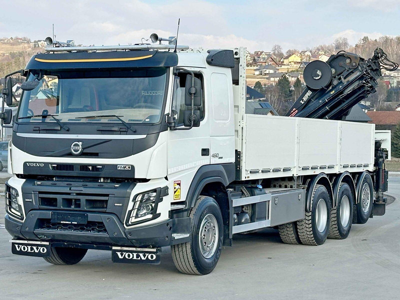Volvo FMX 460 HIAB X - HIPRO 302 EP - 5 + FUNK/ 8x4 - Sal/ Açık kasa kamyon, Vinçli kamyon: fotoğraf 4 Volvo FMX 460 HIAB X - HIPRO 302 EP - 5 + FUNK/ 8x4 - Sal/ Açık kasa kamyon, Vinçli kamyon: fotoğraf 4