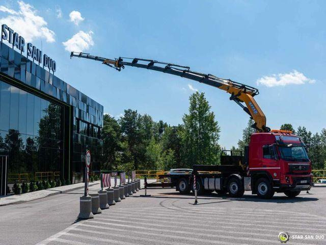 Volvo FMX 500 8x2 Effer 585 Fly Jib Winch Crane Kran - Sal/ Açık kasa kamyon, Vinçli kamyon: fotoğraf 3 Volvo FMX 500 8x2 Effer 585 Fly Jib Winch Crane Kran - Sal/ Açık kasa kamyon, Vinçli kamyon: fotoğraf 3