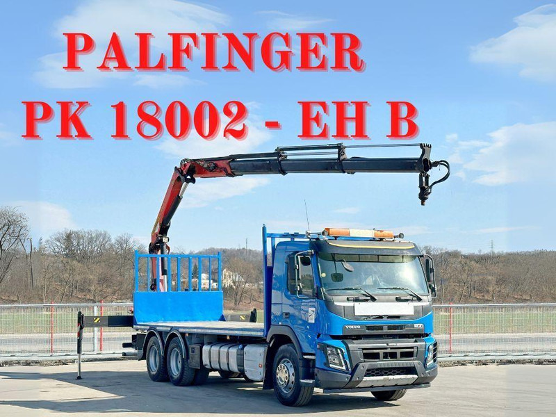 Volvo FMX 500 * PK 18002 - EH B + FUNK/6x4 * TOP - Sal/ Açık kasa kamyon, Vinçli kamyon: fotoğraf 1 Volvo FMX 500 * PK 18002 - EH B + FUNK/6x4 * TOP - Sal/ Açık kasa kamyon, Vinçli kamyon: fotoğraf 1