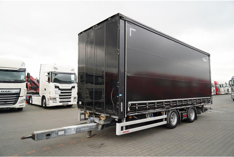 Wecon PRZYCZEPA - 7,7 M / TANDEM / PRZEJAZDOWA - Tenteli römork: fotoğraf 1 Wecon PRZYCZEPA - 7,7 M / TANDEM / PRZEJAZDOWA - Tenteli römork: fotoğraf 1