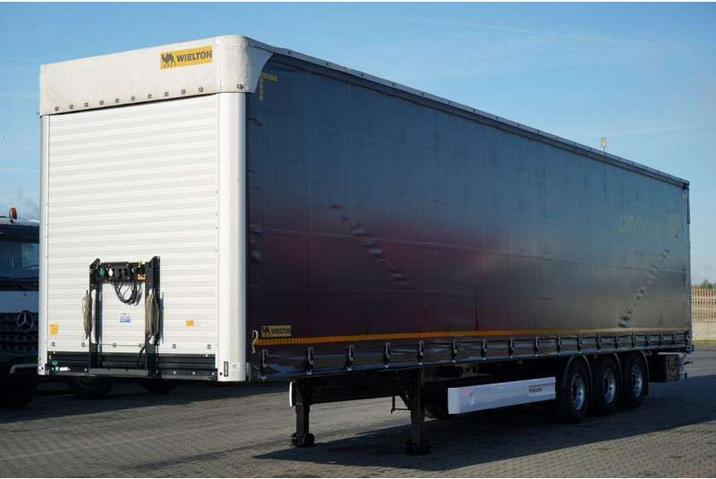 Wielton FIRANKA / MEGA / LOWDECK / MAŁO UŻYWANA / 80 TYS KM / OŚ PODNOSZ - Tenteli dorse: fotoğraf 3 Wielton FIRANKA / MEGA / LOWDECK / MAŁO UŻYWANA / 80 TYS KM / OŚ PODNOSZ - Tenteli dorse: fotoğraf 3