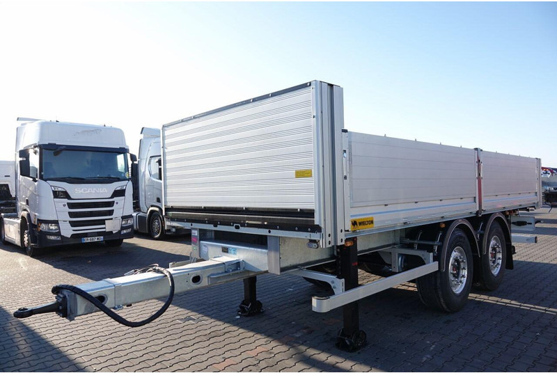 Wielton PRZYCZEPA BURTOWA / DO BUDOWLANKI / NOWA / DOSTĘPNA OD RĘKI / WA - Platform/ Açık kasa römork: fotoğraf 3 Wielton PRZYCZEPA BURTOWA / DO BUDOWLANKI / NOWA / DOSTĘPNA OD RĘKI / WA - Platform/ Açık kasa römork: fotoğraf 3
