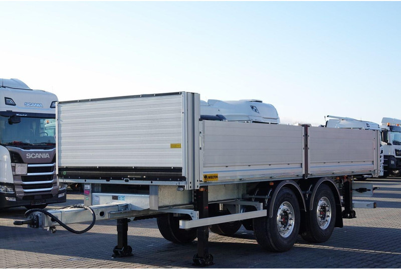 Wielton PRZYCZEPA BURTOWA / DO BUDOWLANKI / NOWA / DOSTĘPNA OD RĘKI / WA - Platform/ Açık kasa römork: fotoğraf 2 Wielton PRZYCZEPA BURTOWA / DO BUDOWLANKI / NOWA / DOSTĘPNA OD RĘKI / WA - Platform/ Açık kasa römork: fotoğraf 2