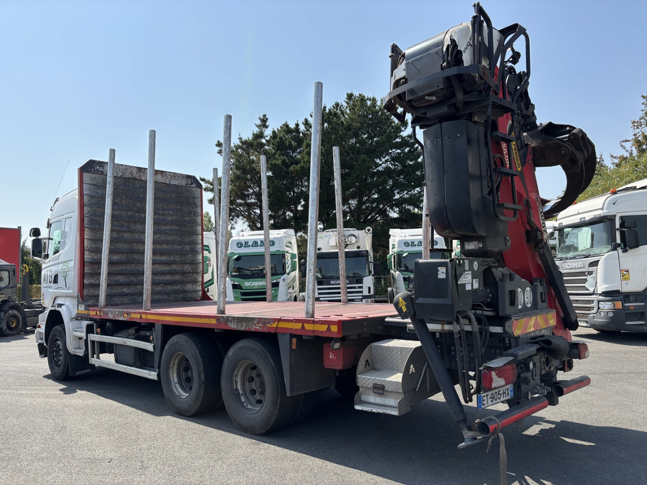SCANIA R 580 CB6x4HHZ - Şasi kamyon: fotoğraf 4 SCANIA R 580 CB6x4HHZ - Şasi kamyon: fotoğraf 4