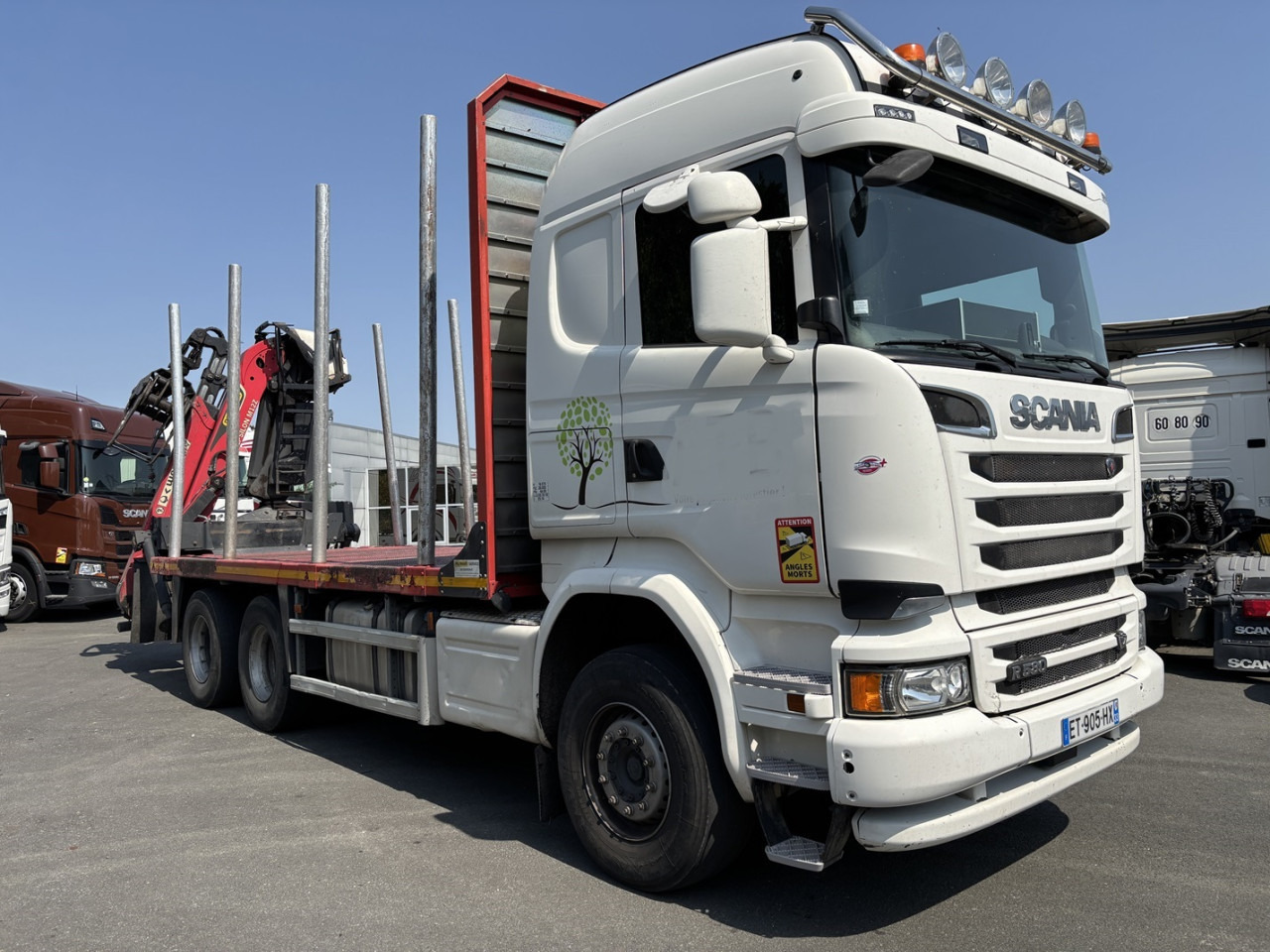SCANIA R 580 CB6x4HHZ - Şasi kamyon: fotoğraf 2 SCANIA R 580 CB6x4HHZ - Şasi kamyon: fotoğraf 2