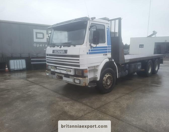 SCANIA P93H 280 6x2 10 Tyres Flatbed Truck – 26 Ton | On springs - Sal/ Açık kasa kamyon: fotoğraf 3 SCANIA P93H 280 6x2 10 Tyres Flatbed Truck – 26 Ton | On springs - Sal/ Açık kasa kamyon: fotoğraf 3