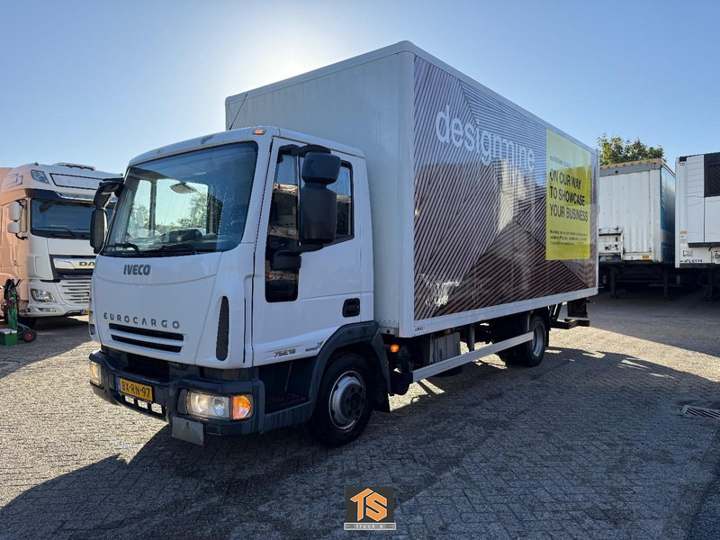Iveco ML75E18 KOFFER - LADEBORDWAND - EURO 5 - NL TOP TRUCK - Kapalı kasa kamyon: fotoğraf 1 Iveco ML75E18 KOFFER - LADEBORDWAND - EURO 5 - NL TOP TRUCK - Kapalı kasa kamyon: fotoğraf 1