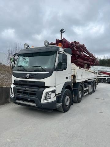 Volvo FMX500 8x4 / JUN JIN 43 mtr pump - Mobil beton pompası: fotoğraf 1 Volvo FMX500 8x4 / JUN JIN 43 mtr pump - Mobil beton pompası: fotoğraf 1