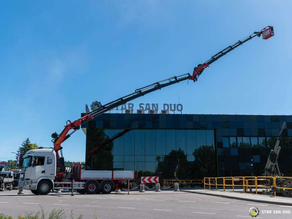 Scania G490 6x2 Palfinger PK 53002 SH Fly Jib Basket - Çekici: fotoğraf 1 Scania G490 6x2 Palfinger PK 53002 SH Fly Jib Basket - Çekici: fotoğraf 1