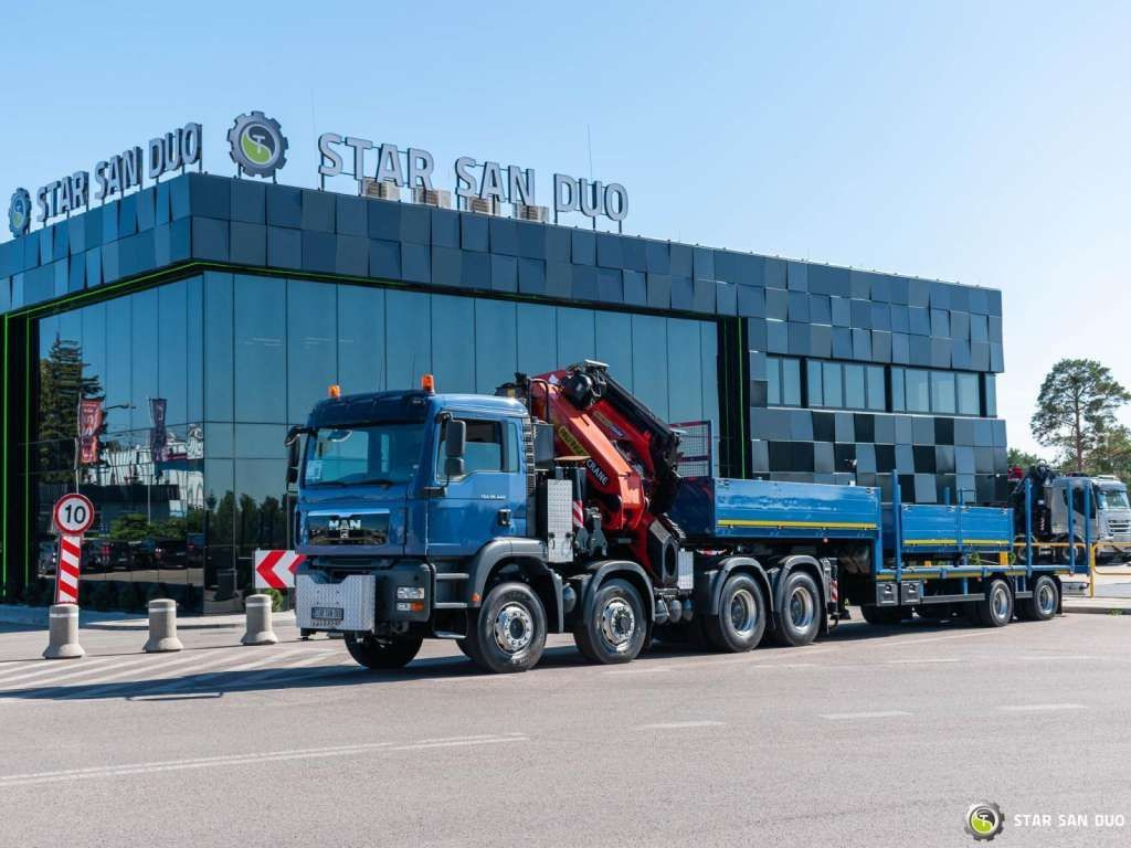 MAN TGA 35.440 8X6H PALFINGER 60002 Semi-trailer - Vinçli kamyon: fotoğraf 5 MAN TGA 35.440 8X6H PALFINGER 60002 Semi-trailer - Vinçli kamyon: fotoğraf 5