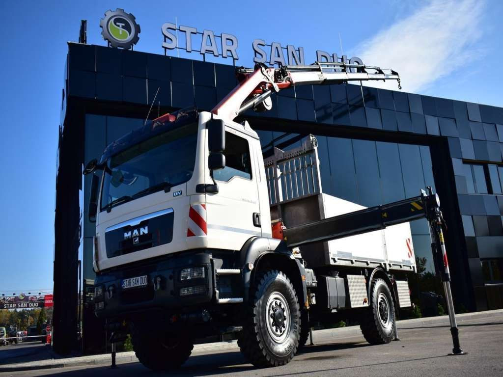 MAN TGM 18.340 4x4 PALFINGER PK 18002 CRANE WINCH MAN TGM 18.340 4x4 PALFINGER PK 18002 CRANE WINCH - Vinçli kamyon, Sal/ Açık kasa kamyon: fotoğraf 5 MAN TGM 18.340 4x4 PALFINGER PK 18002 CRANE WINCH MAN TGM 18.340 4x4 PALFINGER PK 18002 CRANE WINCH - Vinçli kamyon, Sal/ Açık kasa kamyon: fotoğraf 5