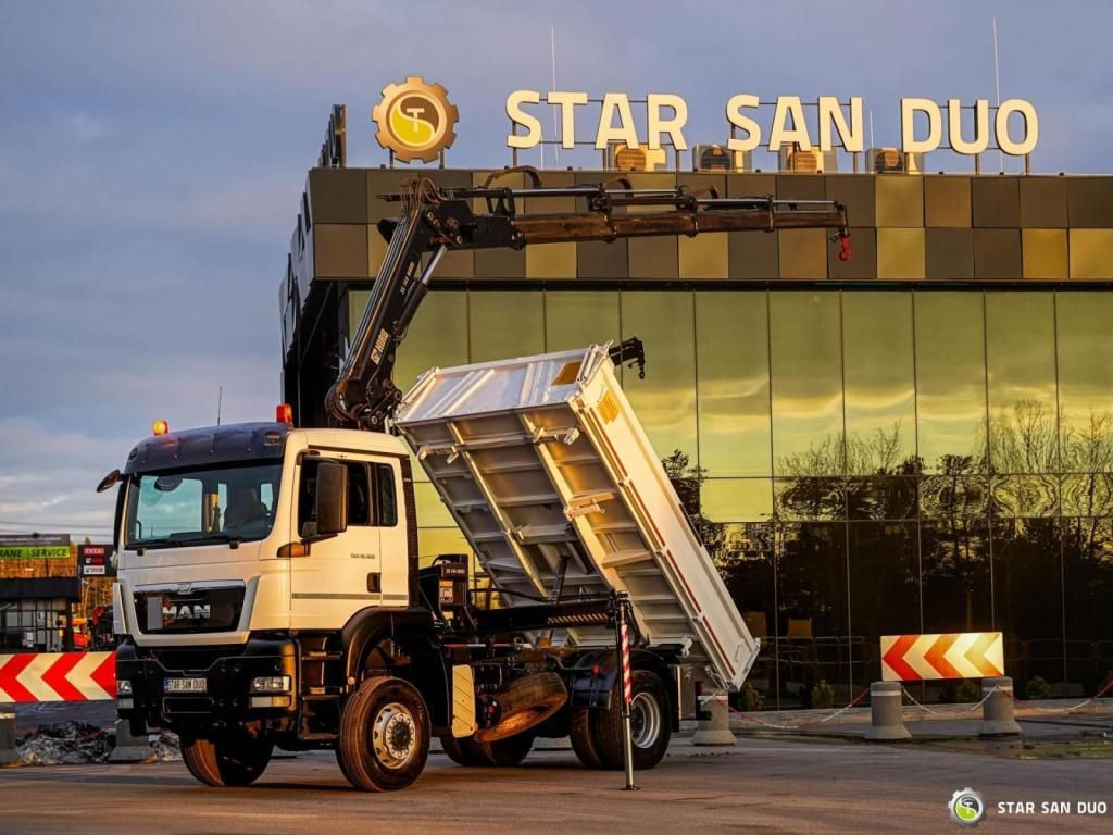 MAN TGS 18.360 4x4 HIAB 144 E-4 Crane Kipper - Damperli kamyon: fotoğraf 4 MAN TGS 18.360 4x4 HIAB 144 E-4 Crane Kipper - Damperli kamyon: fotoğraf 4