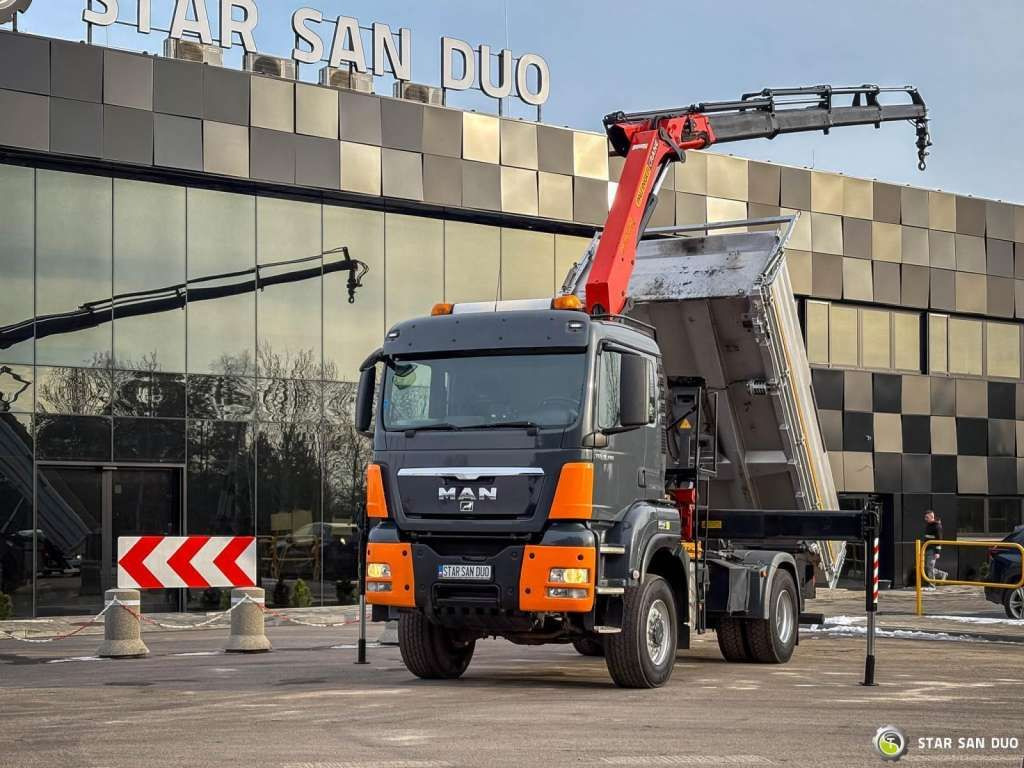 MAN TGS 18.480 PALFINGER PK 16502 HDS Crane,Kipper MAN TGS 18.480 PALFINGER PK 16502 HDS Crane,Kipper - Vinçli kamyon, Damperli kamyon: fotoğraf 3 MAN TGS 18.480 PALFINGER PK 16502 HDS Crane,Kipper MAN TGS 18.480 PALFINGER PK 16502 HDS Crane,Kipper - Vinçli kamyon, Damperli kamyon: fotoğraf 3