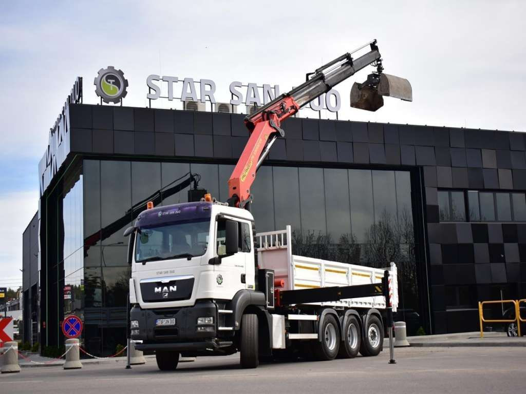 MAN TGS 35.400 8X4 PALFINGER PK 33002 CRANE KIPPER - Vinçli kamyon: fotoğraf 5 MAN TGS 35.400 8X4 PALFINGER PK 33002 CRANE KIPPER - Vinçli kamyon: fotoğraf 5