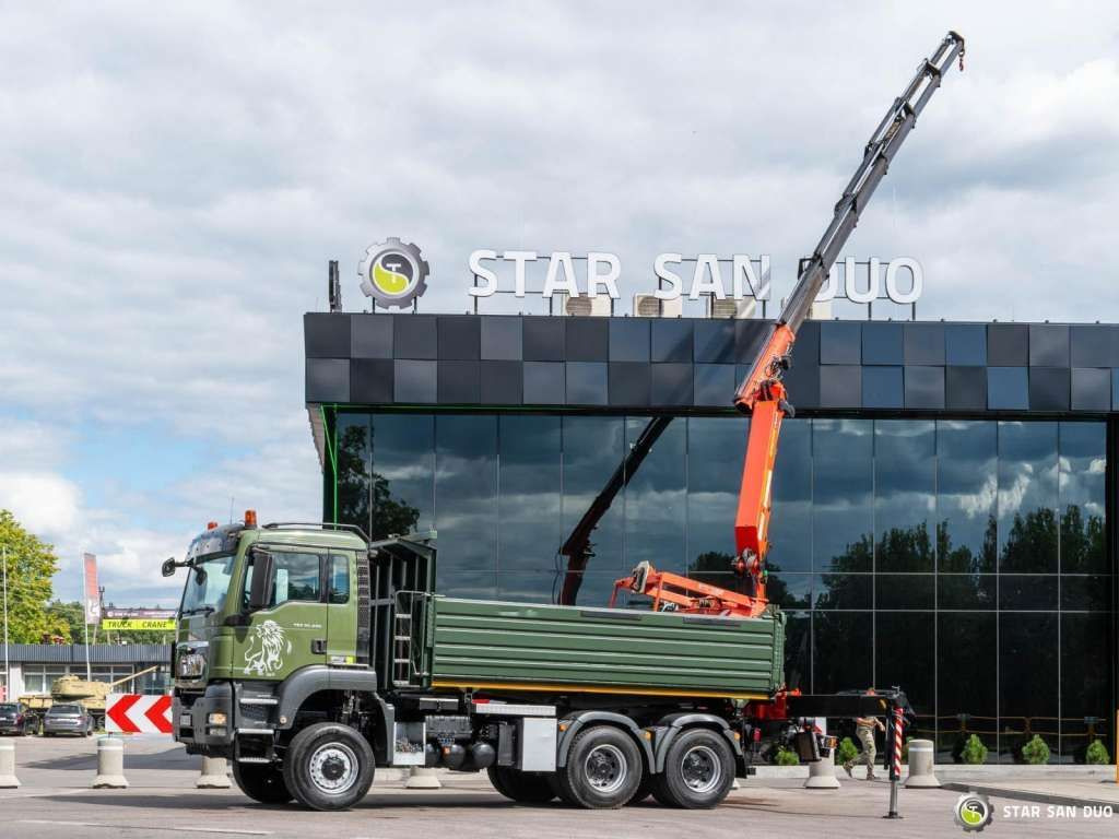 MAN TGS 35.480 PALFINGER PK 20002 HDS Grapple Tippe - Damperli kamyon: fotoğraf 3 MAN TGS 35.480 PALFINGER PK 20002 HDS Grapple Tippe - Damperli kamyon: fotoğraf 3