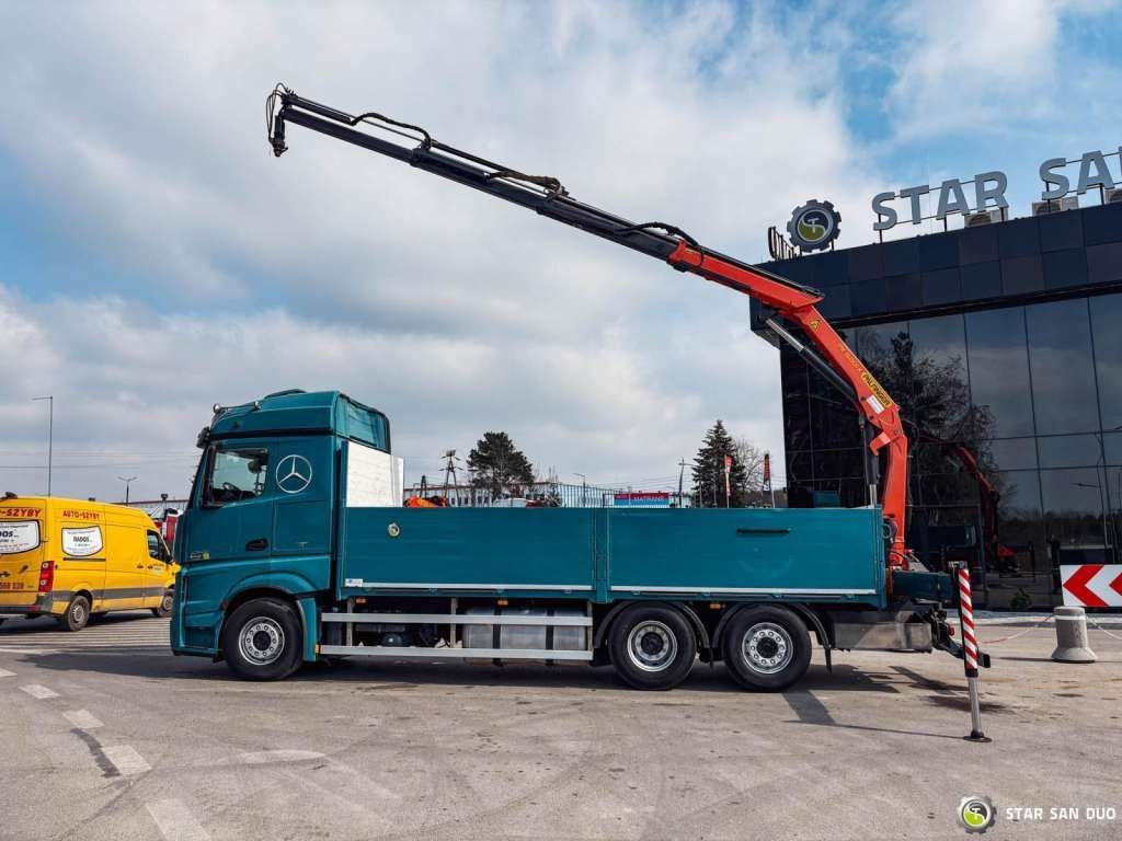Mercedes-Benz ACTROS 2545 6x2 Palfinger PK 16001 HDS Crane Mercedes-Benz ACTROS 2545 6x2 Palfinger PK 16001 HDS Crane - Vinçli kamyon, Sal/ Açık kasa kamyon: fotoğraf 4 Mercedes-Benz ACTROS 2545 6x2 Palfinger PK 16001 HDS Crane Mercedes-Benz ACTROS 2545 6x2 Palfinger PK 16001 HDS Crane - Vinçli kamyon, Sal/ Açık kasa kamyon: fotoğraf 4