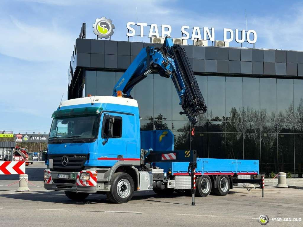 Vinçli kamyon Mercedes-Benz  ACTROS 2646L 6x4 PALFINGER 36002 Crane Winch: fotoğraf 13