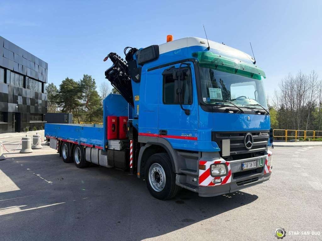 Vinçli kamyon Mercedes-Benz  ACTROS 2646L 6x4 PALFINGER 36002 Crane Winch: fotoğraf 9