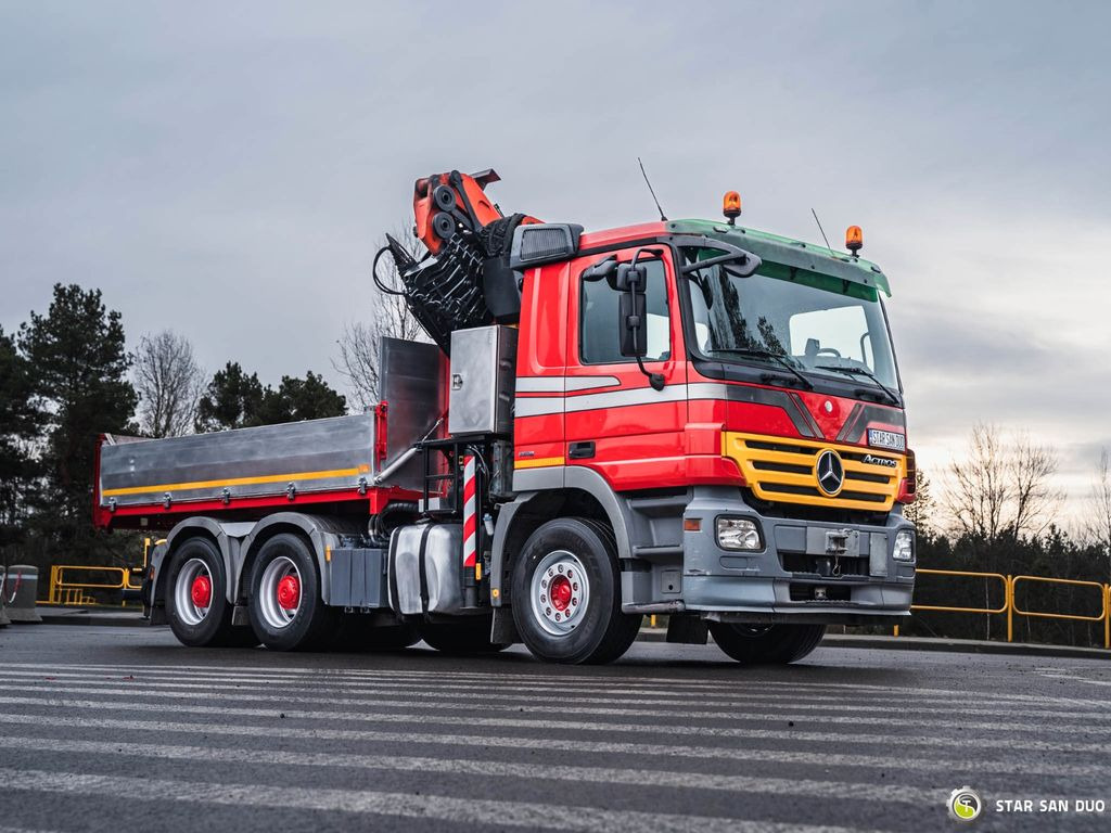 Mercedes-Benz ACTROS 2648 6x4 PALFINGER PK 29002 EURO 5 JIB - Vinçli kamyon, Sal/ Açık kasa kamyon: fotoğraf 4 Mercedes-Benz ACTROS 2648 6x4 PALFINGER PK 29002 EURO 5 JIB - Vinçli kamyon, Sal/ Açık kasa kamyon: fotoğraf 4