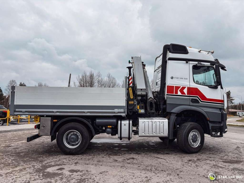 Vinçli kamyon Mercedes-Benz  AROCS 1851 4x4 PALFINGER PK 20002 Crane Kran: fotoğraf 11