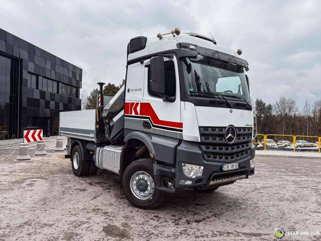Mercedes-Benz AROCS 1851 4x4 PALFINGER PK 20002 Crane Kran - Vinçli kamyon: fotoğraf 5 Mercedes-Benz AROCS 1851 4x4 PALFINGER PK 20002 Crane Kran - Vinçli kamyon: fotoğraf 5