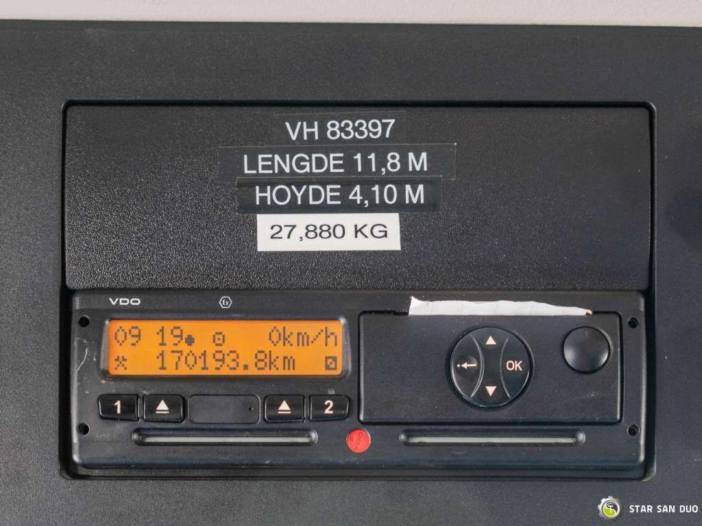 Vinçli kamyon Mercedes-Benz  AROCS 3251 8x4 HMF 8520 Fly Jib Winch: fotoğraf 19