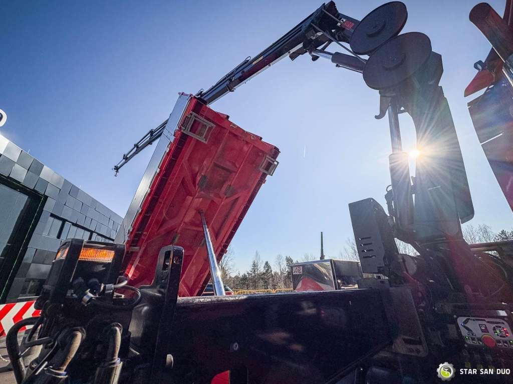 Yeni Vinçli kamyon Mercedes-Benz  AROCS 3358L 6x4 HIAB 192X-HIPRO E-6 Crane Kippe: fotoğraf 19